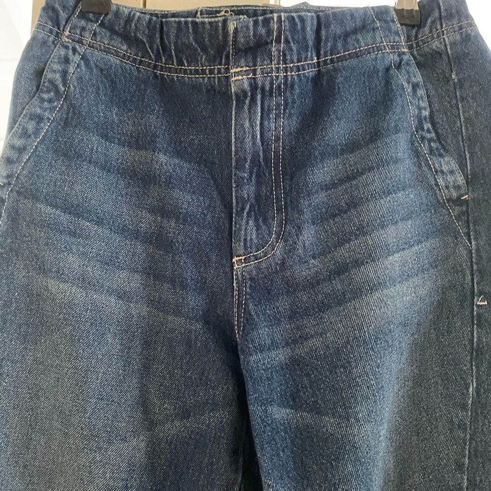Anthropologie Pilcro Curve High-Rise Tapered Barrel Jeans size 26 - Picture 12 of 14